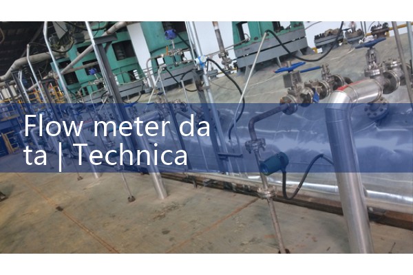 Flow meter data